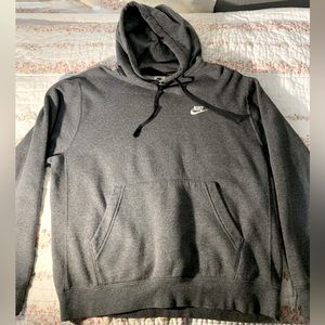 Dark Gray Nike Hoodie - Size Medium
